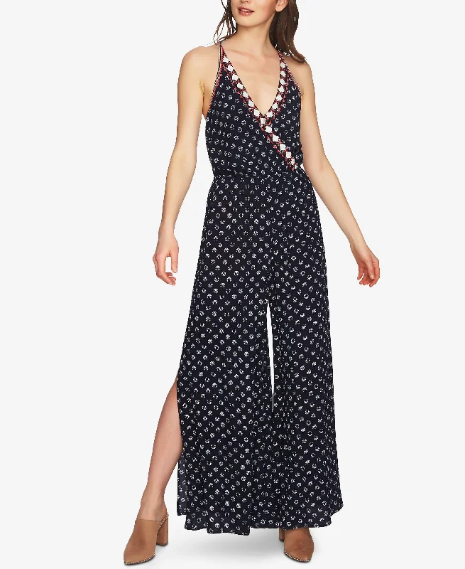 Lowest Prices 1.State Printed Surplice Jumpsuit