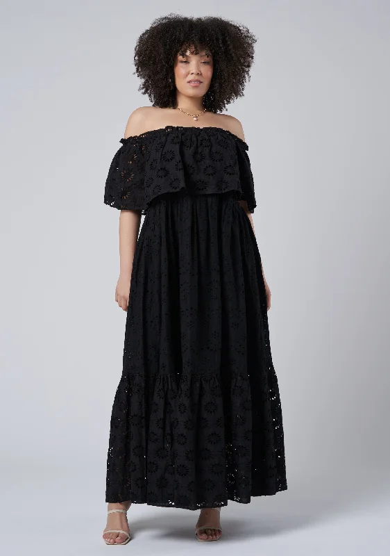 Seasonal Clearance Aelita Broderie Maxi Dress