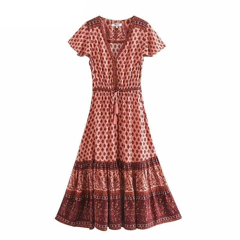Don't Wait Ahote Bohemian Maxi Dress (2 Colors)