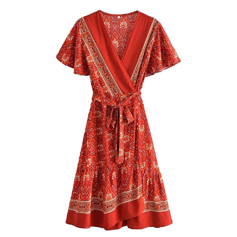 Price Cut Alana Boho Mini Dress
