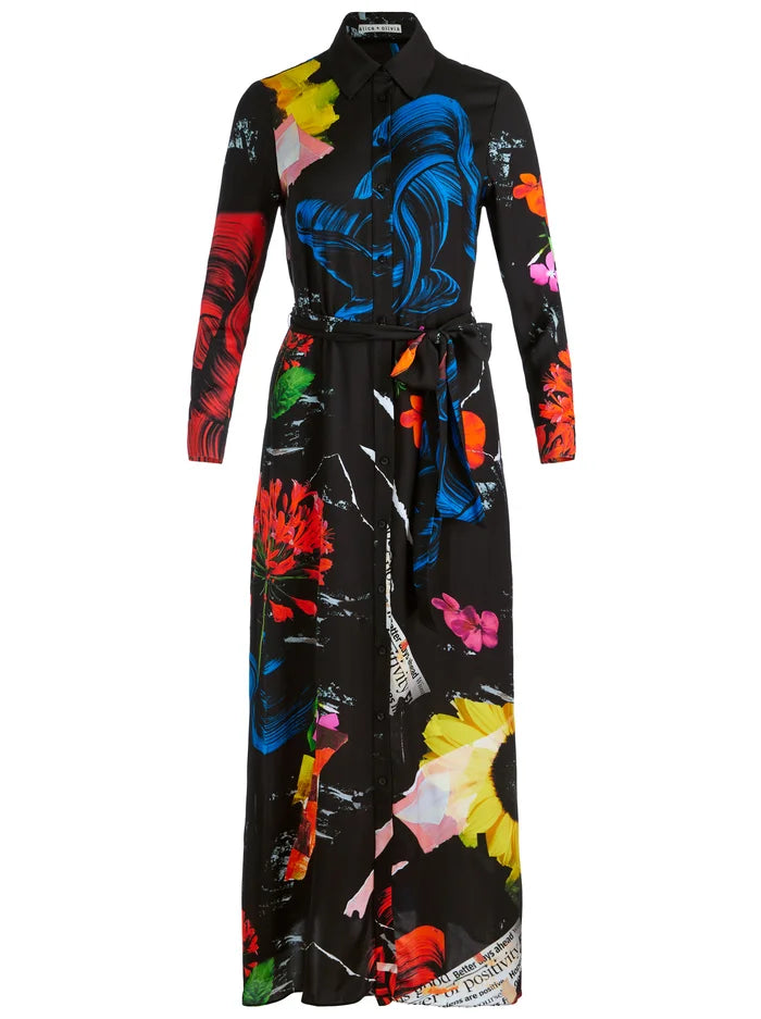 Final Markdown Chassidy Maxi Shirt Dress