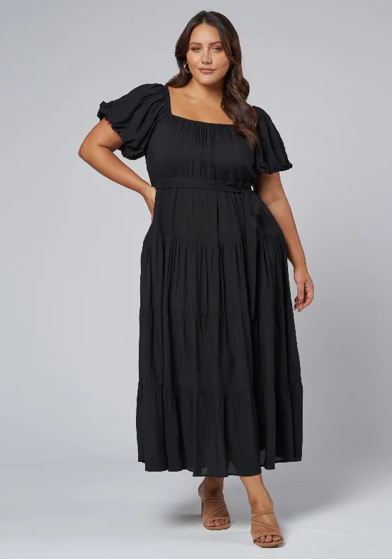 Early Access Amelia Tiered Midi Dress