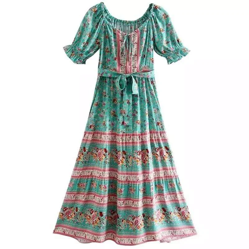 Flash Sale Aranyani Boho Midi Dress
