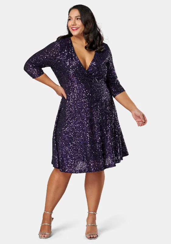Amazing Deals Are You Jelly Sequin Dress