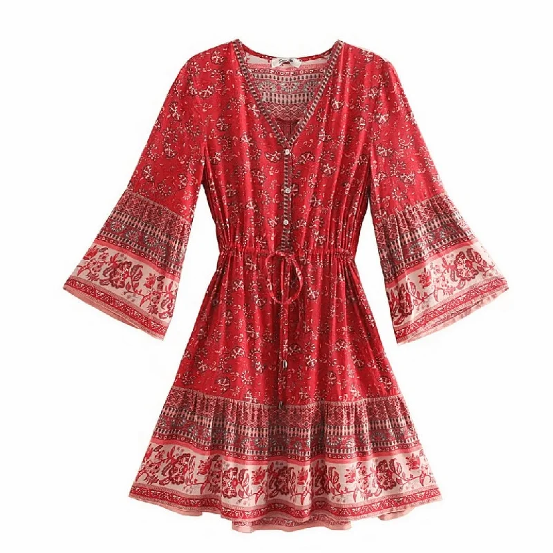 TIME-Limited Offer Arete Long Sleeve Mini Dress