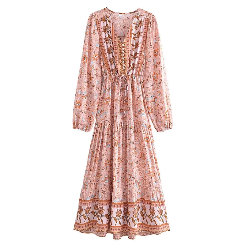 Holiday Sale Artemisia Boho Maxi Dress