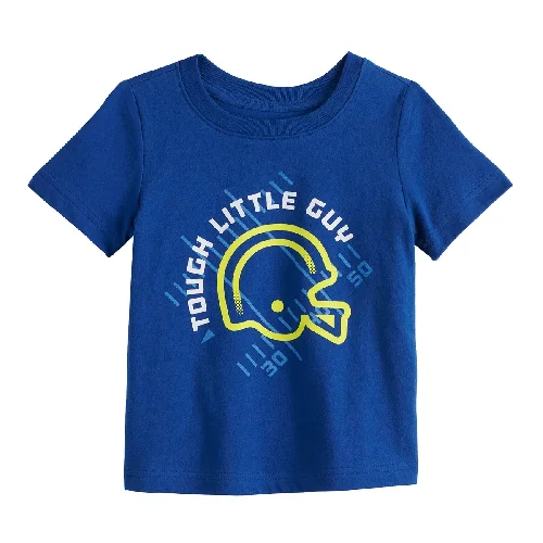 Final Clearance Baby Boy Jumping Beans® Softest Blue Tough Guy Graphic Tee