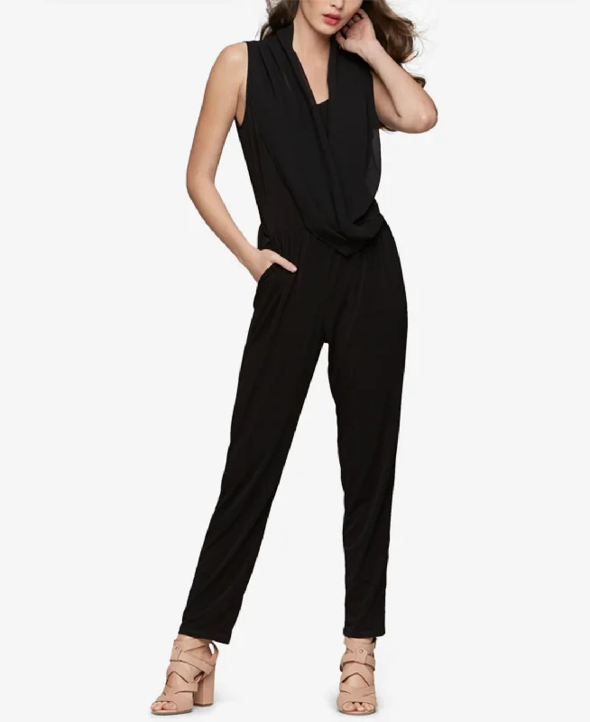 Mega Sale Bar III Sleeveless Draped Jumpsuit