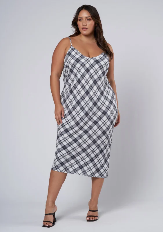 Daily Specials Bite Back Midi Slip Dress
