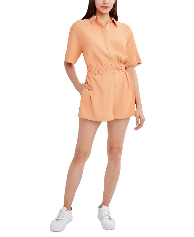 Crazy Deals Button-Front Romper