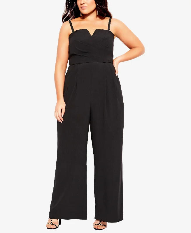 Year-End Sale City Chic Trendy Plus Size So Sassy Jumpsuits