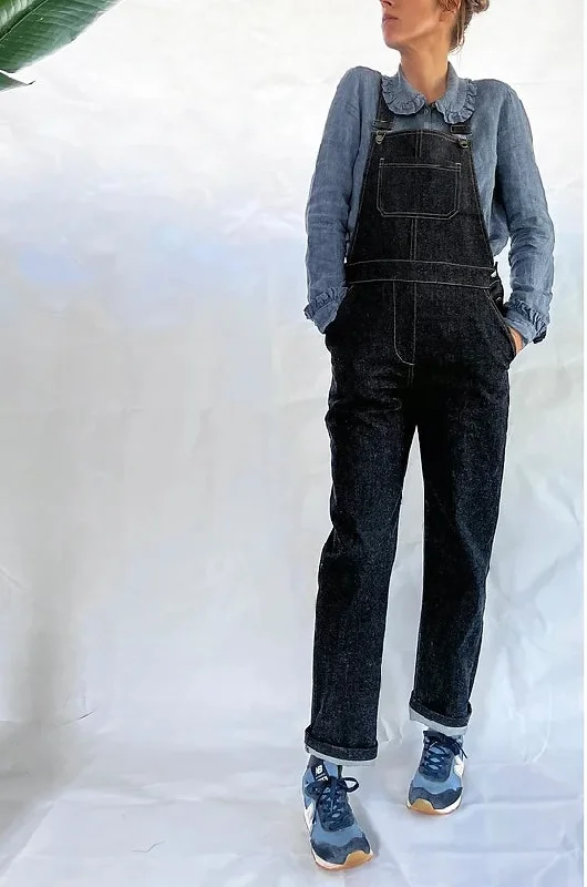Midnight Sale French Navy Huxley Dungarees