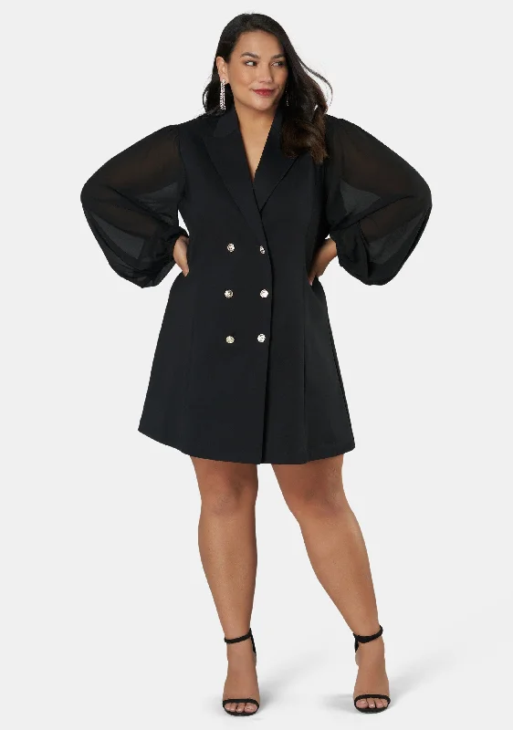 Final Clearance Good Luvin Tuxedo Dress