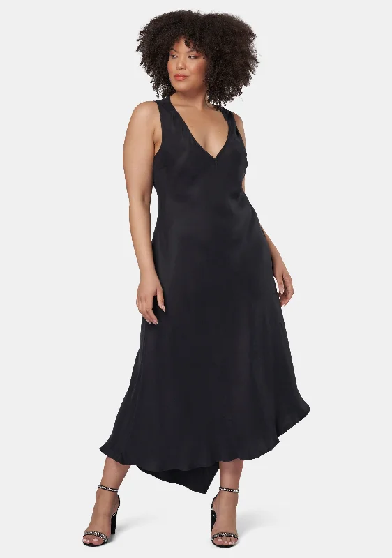 Today’s Deal Hell & Back Asymmetric Midi Dress