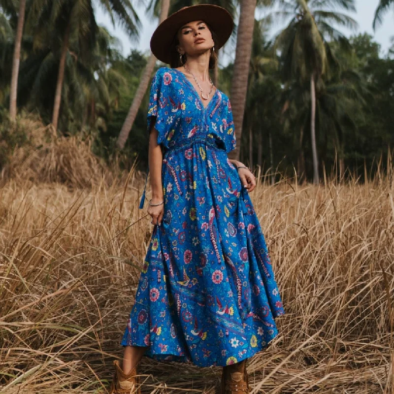 Huge Discounts JETTA Maxi Dress - Blue