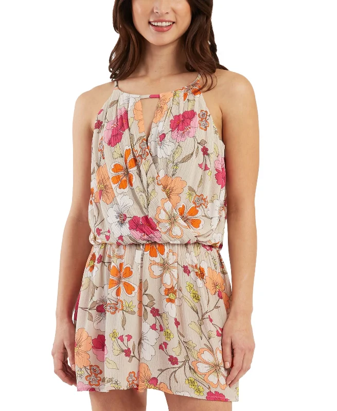 Instant Discount Juniors' Floral Romper