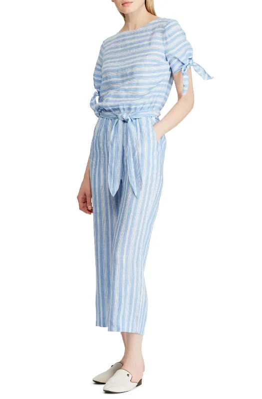 Crazy Savings Lauren Ralph Lauren Lightweight Linen Jumpsuit