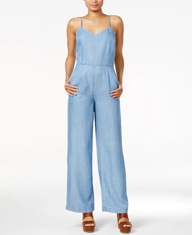 Year-End Clearance Maison Jules Sleeveless Chambray Jumpsuit