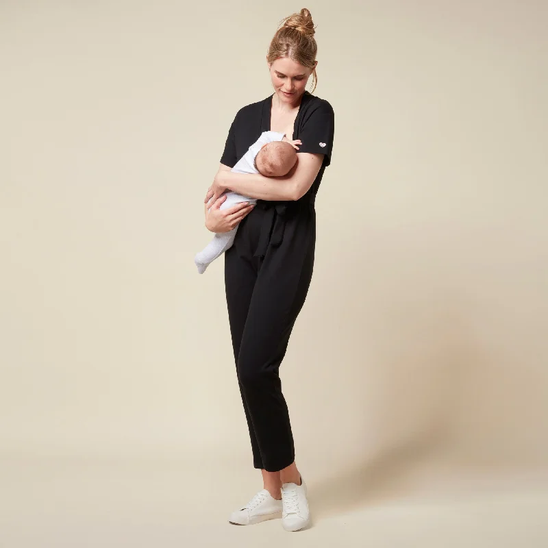 Act Now Mama Jumpsuit - Black