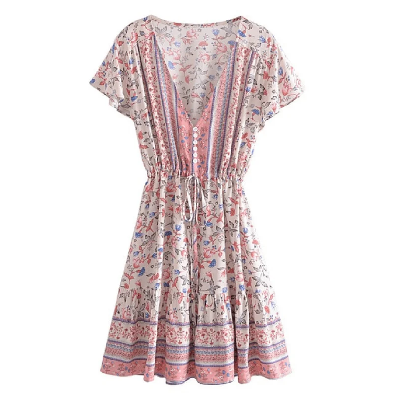Discount Deals Mansi Bohemian Mini Dress