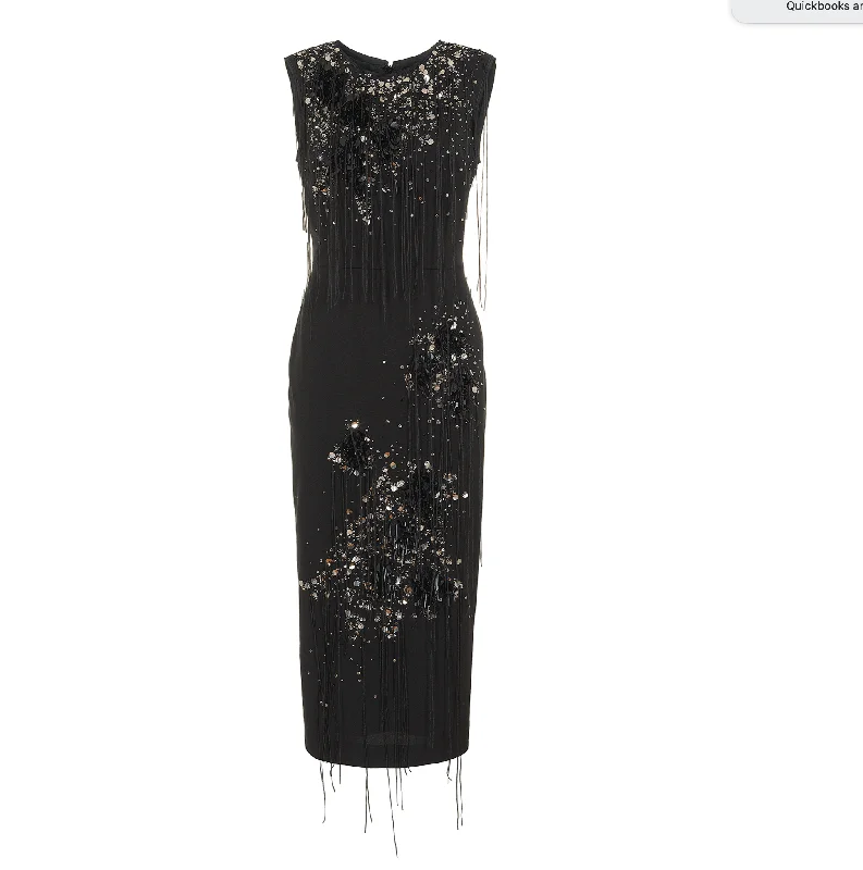 Today’s Deal Dress Beaded & Tassels
