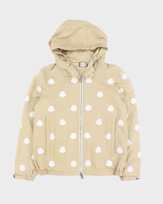 Limited Stock Moncler Beige Hooded Jacket - M