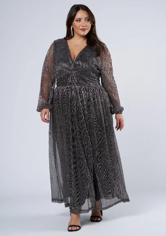 Closeout Night Rhythm Maxi Dress
