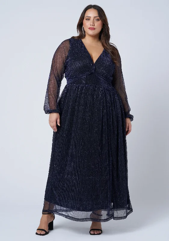 Bonus Savings Night Rhythm Maxi Dress