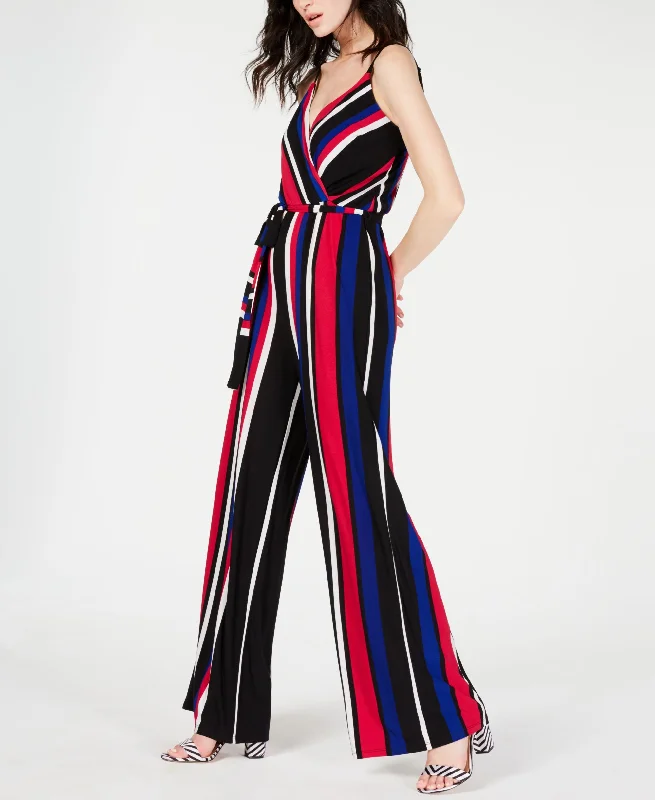 Bargain Blast INC Petite Striped Jumpsuit