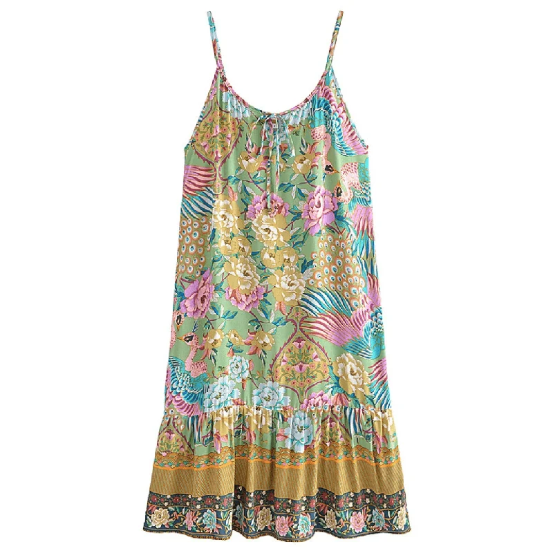 Stock Up and Save Quincy Boho Midi Dress