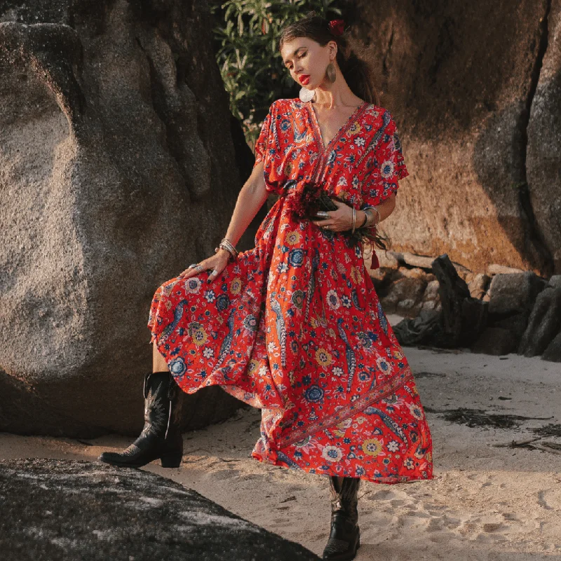Deal Explosion RHODES Maxi Dress