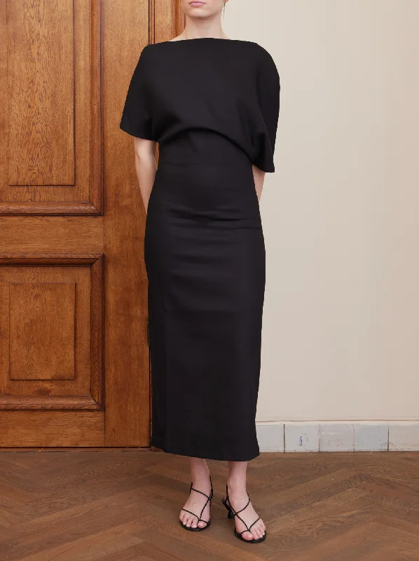 YEAR-End Sale Sculptural Asymmetrical Dress