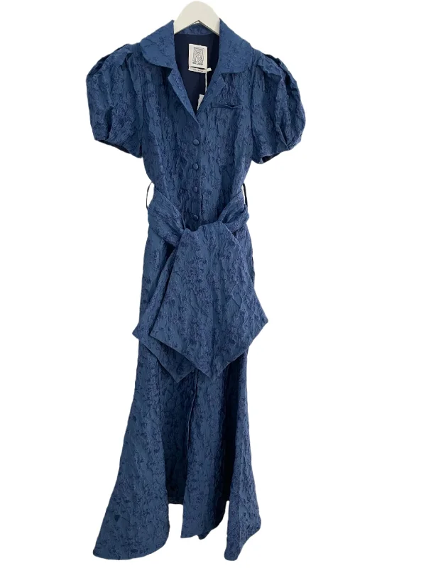 Markdowns Dress in Floral Cloque