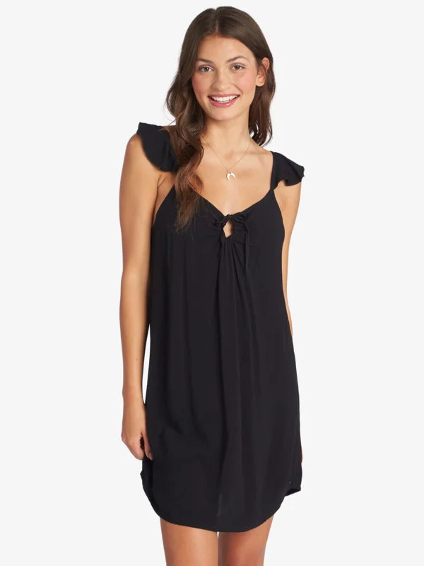 Exclusive Offers Roxy Future Thoughts Woven Strappy Mini Dress