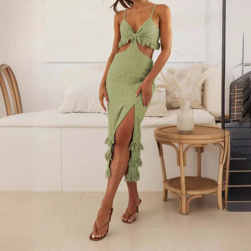 New Arrival Siena Boho Midi Dress