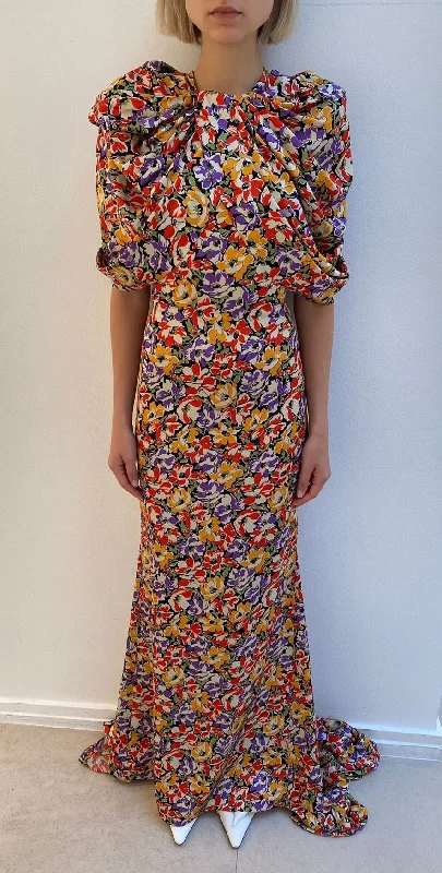 Final Clearance Draped Long Dress