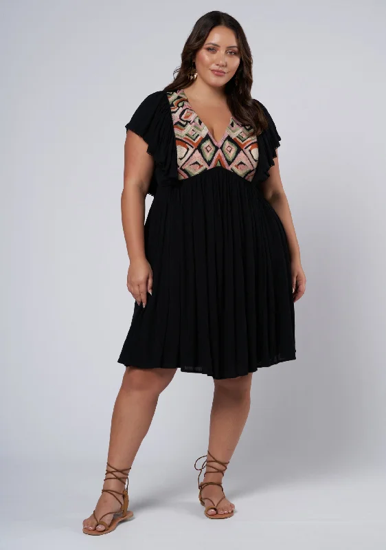 Massive Deals Sun Drenched Mini Dress