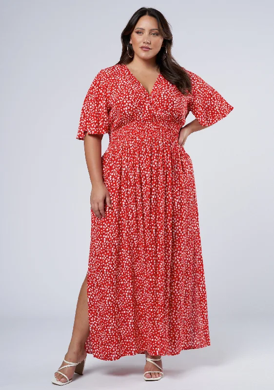Act Fast Take it Back Maxi Dress