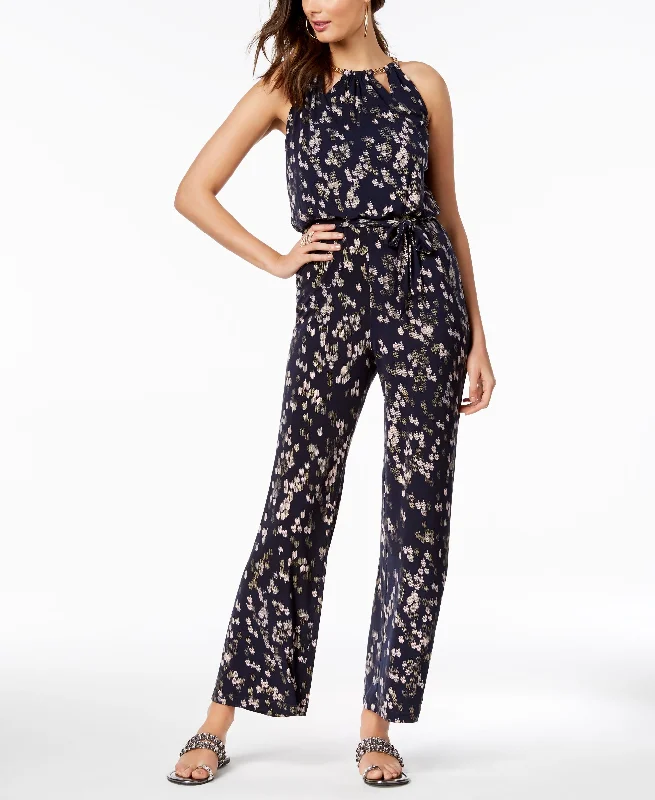 Limited Time Thalia Sodi Printed Chain Neck Jumpsuit