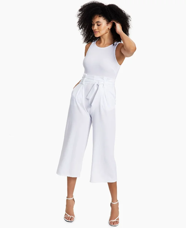 Markdowns Tie-Front Jumpsuit