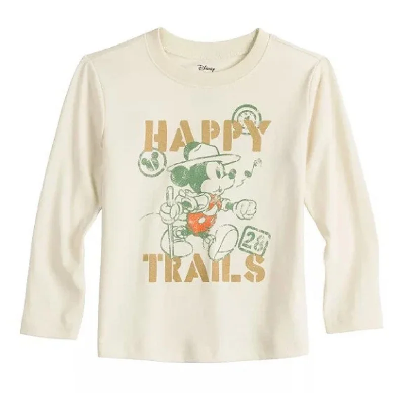 Special Price Toddler Boy Disney Mickey Mouse "Happy Trails" Long Sleeve Graphic Tee by Jumping Beans® Special Price Toddler Boy Disney Mickey Mouse "Happy Trails" Long Sleeve Graphic Tee by Jumping Beans®