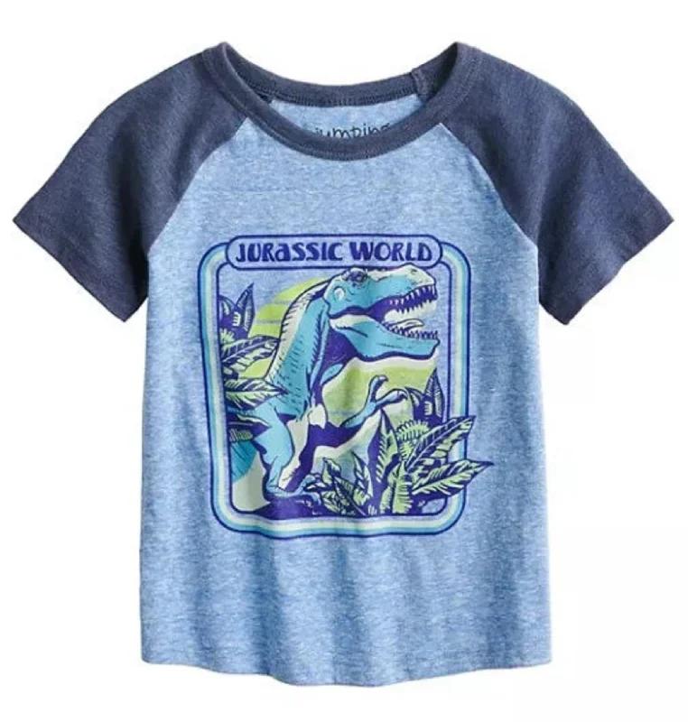 Don't Wait Toddler Boy Jumping Beans® Jurassic Park Raglan Graphic Tee