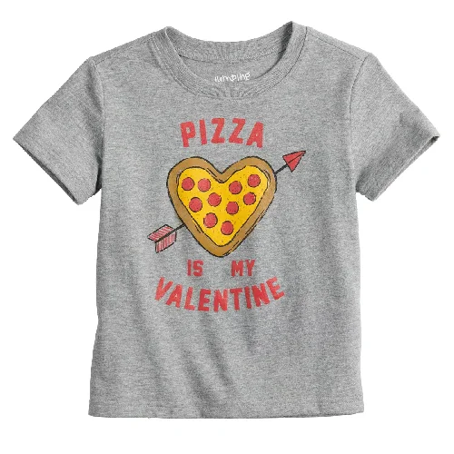 Bonus Savings Toddler Boy Jumping Beans® "Pizza Is My Valentine" Graphic Tee