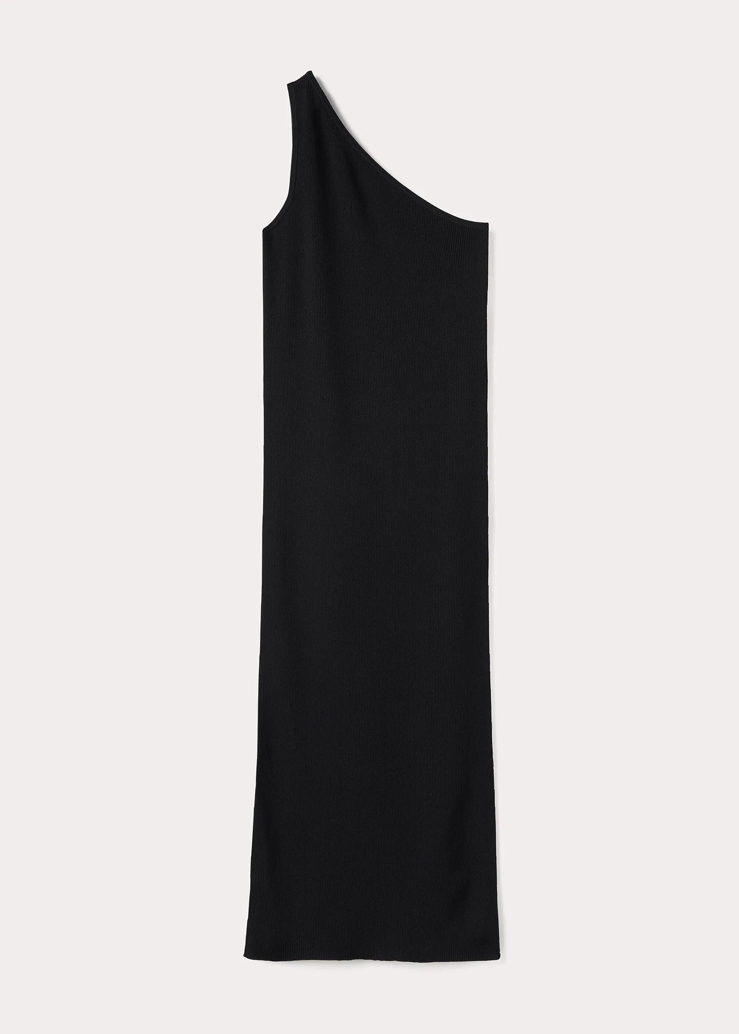 Early Access One-Shoulder Ribbed Dress