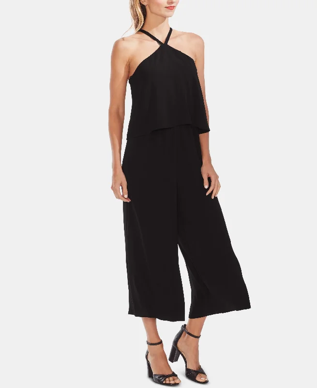 Clearance Items Vince Camuto Wide Leg Halter Neck Jumpsuit
