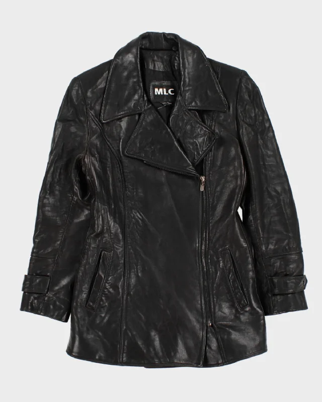 Act Fast Vintage 90s MLC Leather Jacket - S