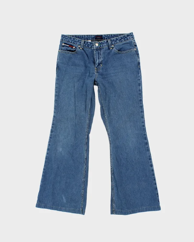 Price Drop Vintage 90s Tommy Hilfiger Flare Jeans - W32 L28