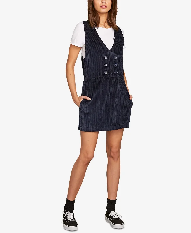 Special Savings Volcom Juniors Cotton Corduroy Romper