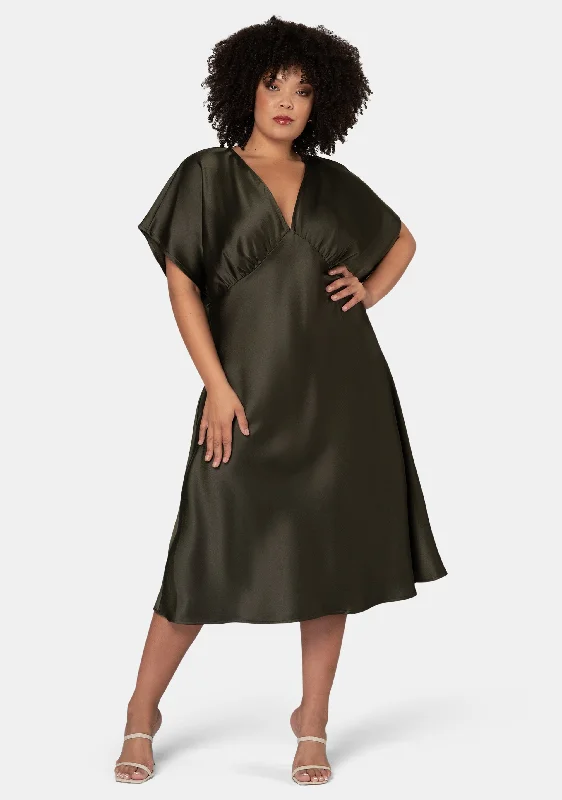 Can't Be Beat Wanting More Midi Dress