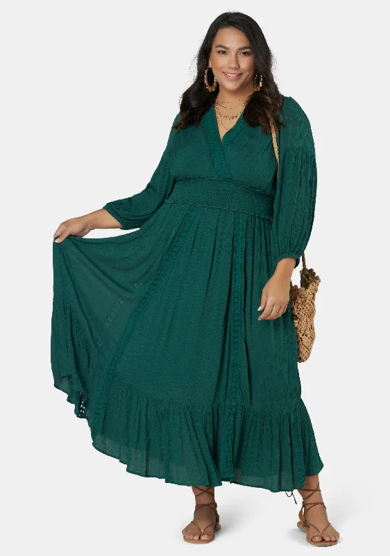 Deal Dash Wild Harmony Maxi Dress
